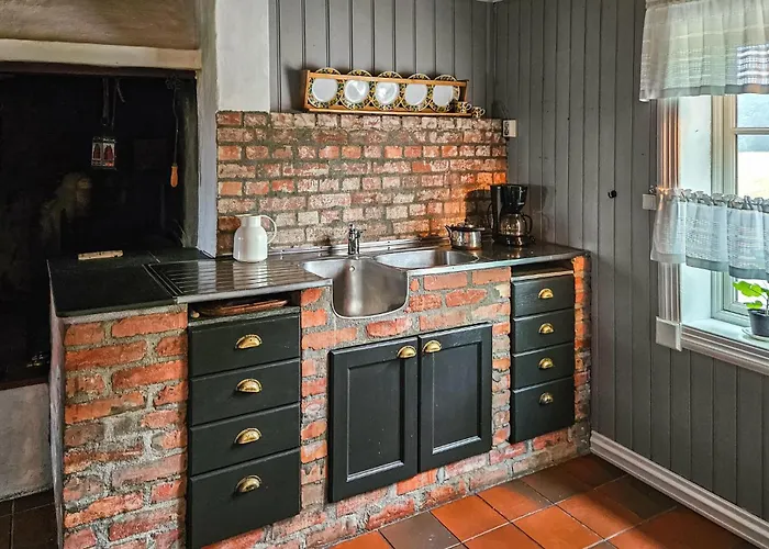 Stunning In With Kitchen Feriehus Eidsberg